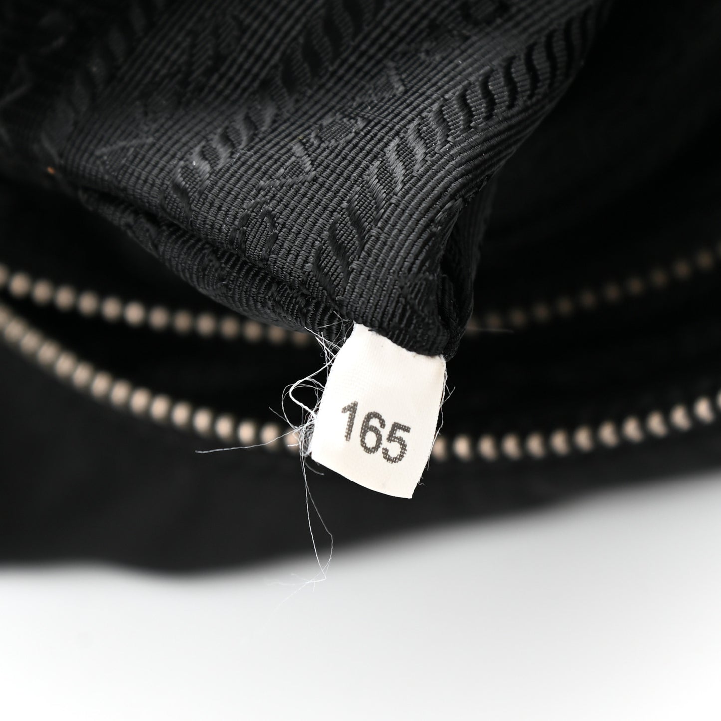 Tessuto Nylon Saffiano Sacca Shoulder Bag Black