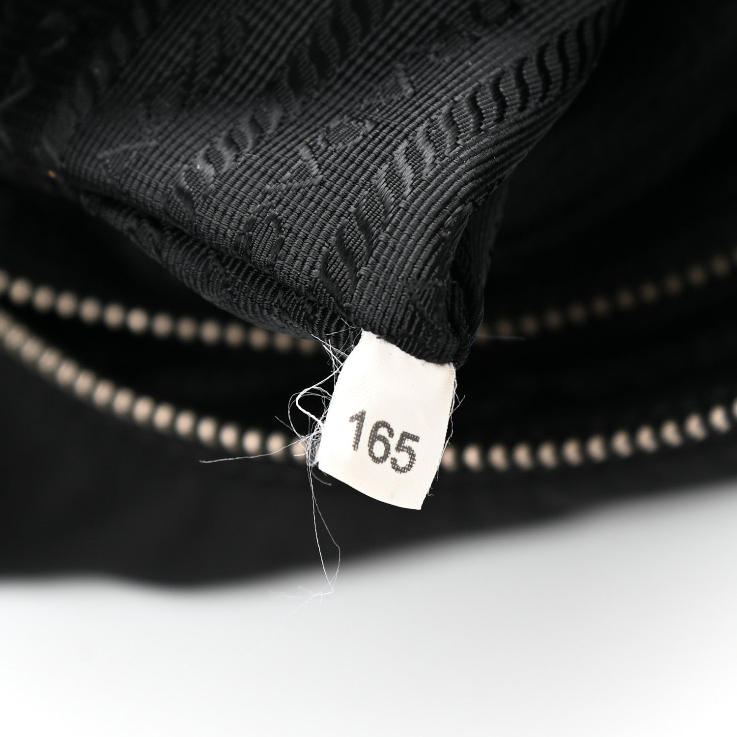Prada Tessuto Nylon Saffiano Sacca Shoulder Bag Black 7 of 10