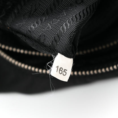 Prada Tessuto Nylon Saffiano Sacca Shoulder Bag Black 7 of 10