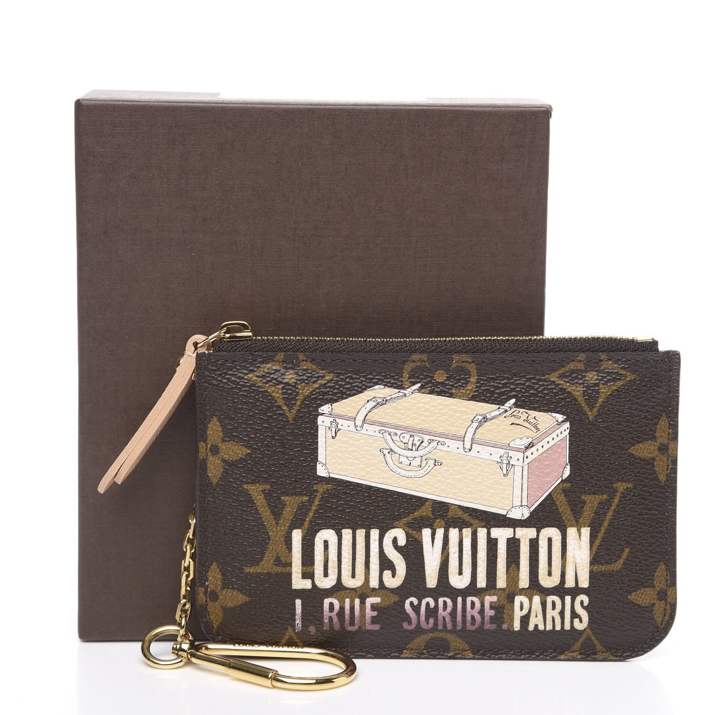 Monogram Trunk Valise Key Pouch