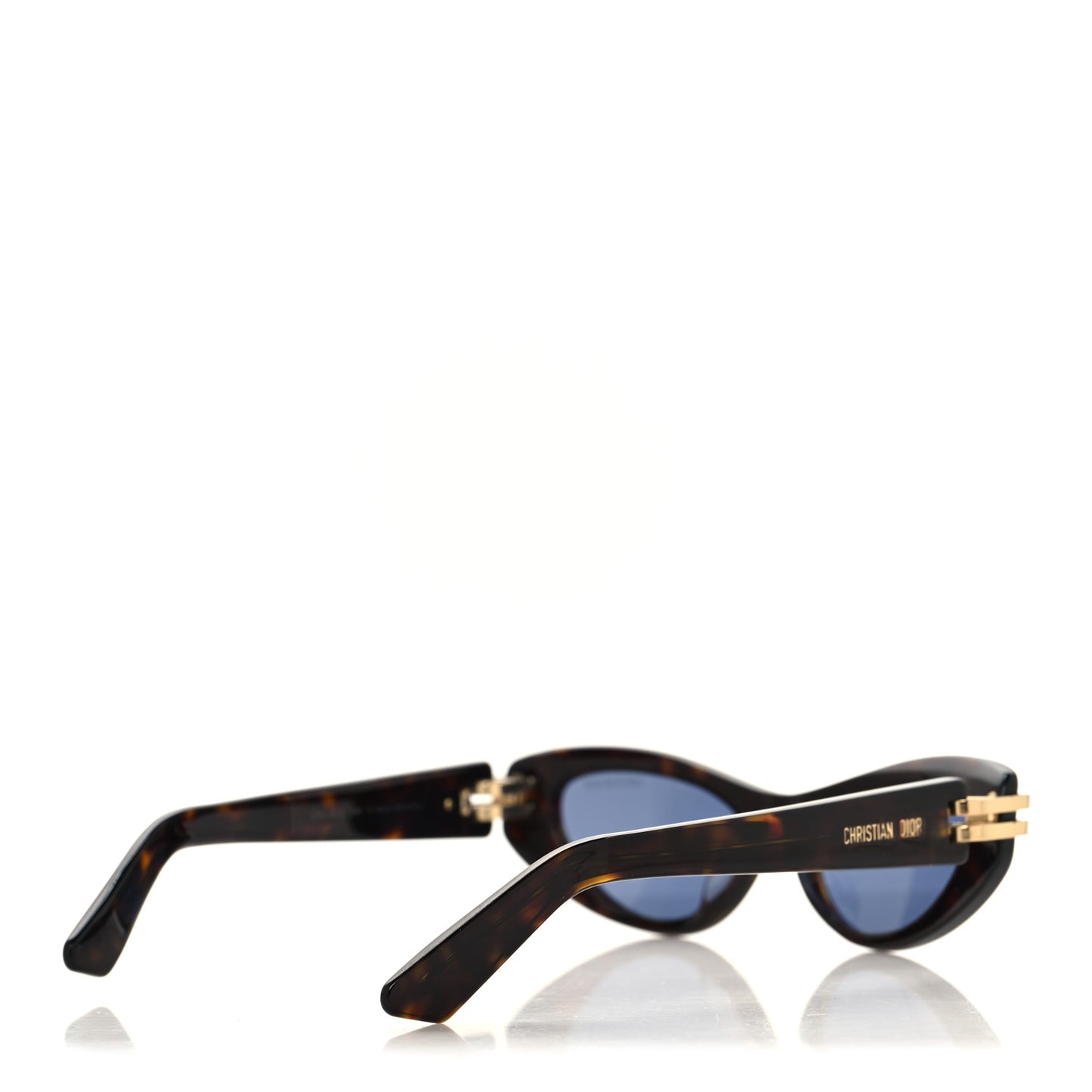 Acetate CDior B1U Cat Eye Sunglasses Tortoise
