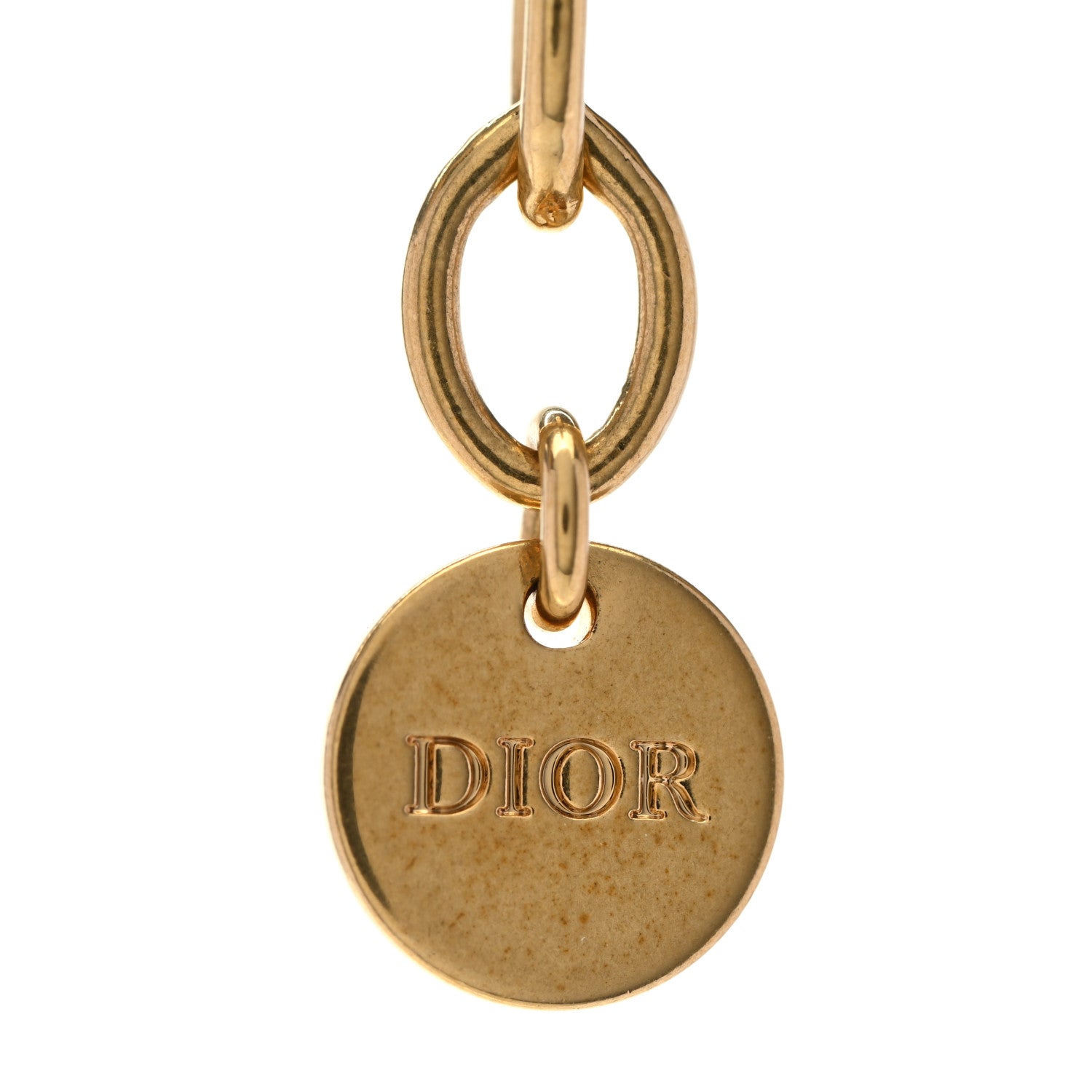 Christian Dior Metal Crystal Dio(r)evolution Choker Necklace Gold 5 of 6
