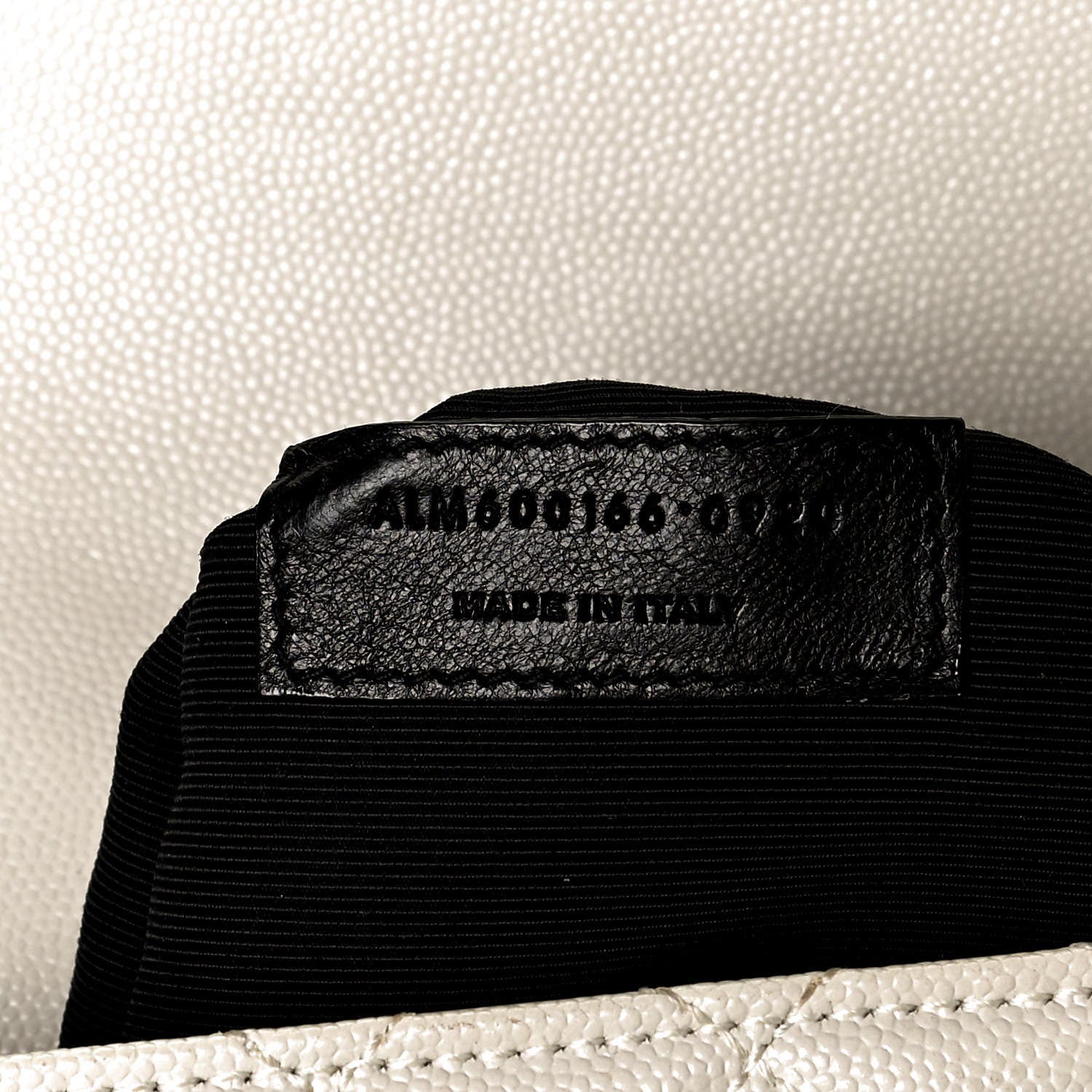 Saint Laurent Grain De Poudre Mixed Matelasse Large Triquilt Monogram Satchel Porcellana 9 of 13