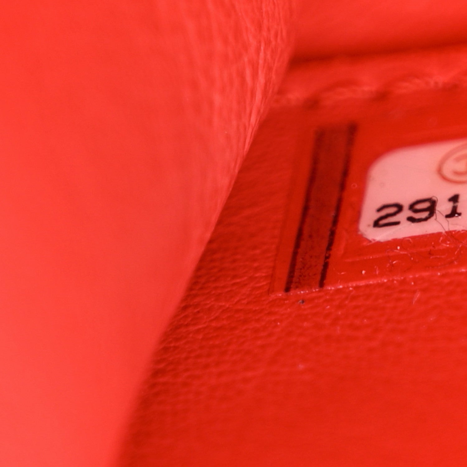 Chanel Caviar Quilted Large CC Filigree Vanity Case Red 8 of 13