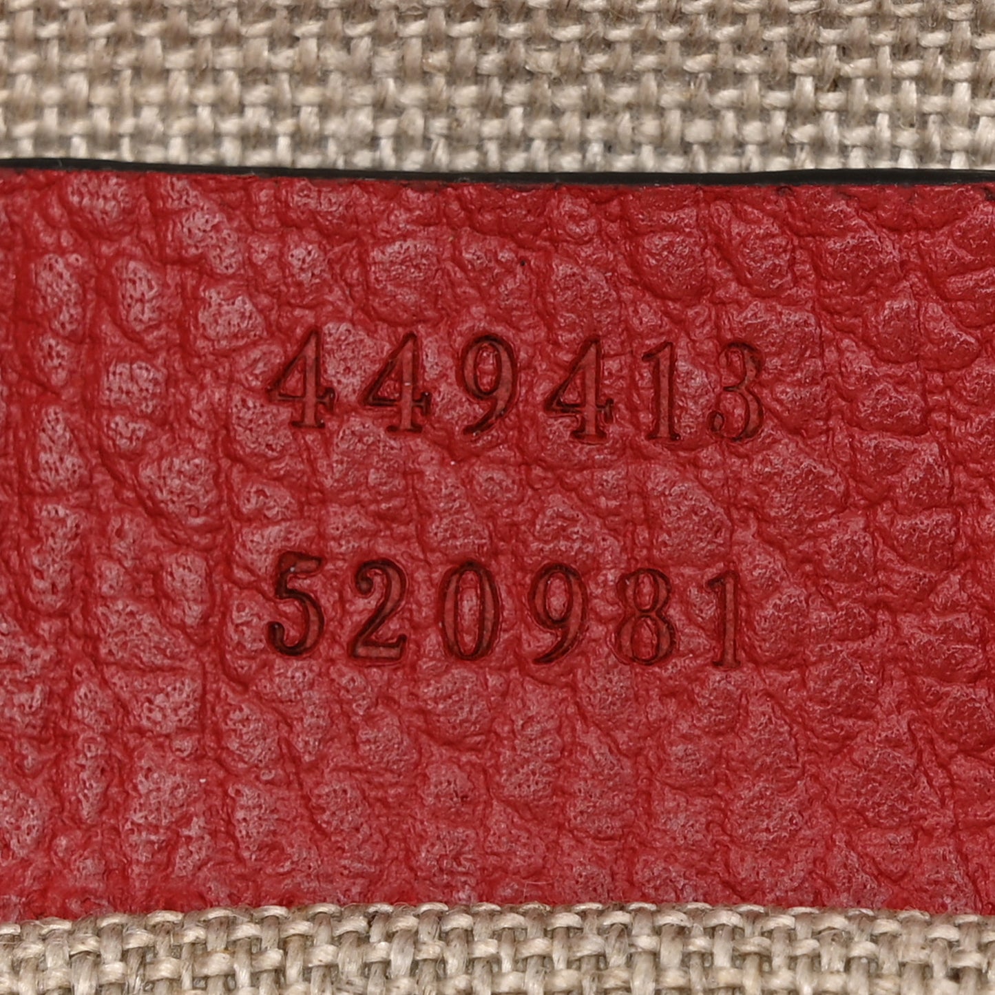 Monogram Mini Bree Messenger Bag Red