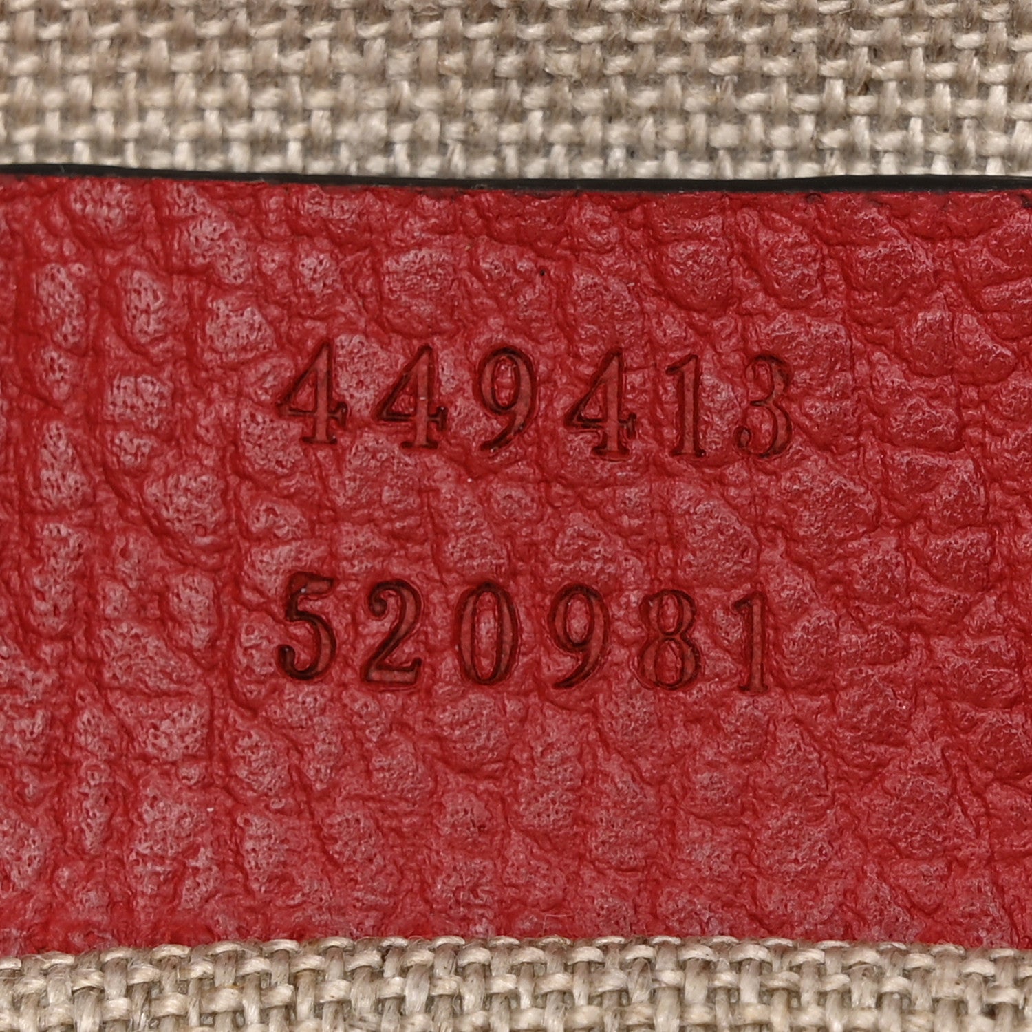 Gucci Monogram Mini Bree Messenger Bag Red 7 of 11