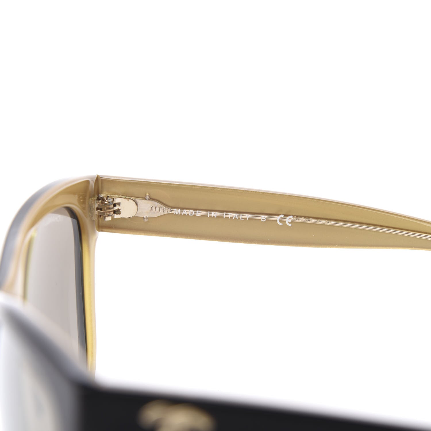 Chanel Acetate Mirrored Runway Square Sunglasses 5380 Black 6 of 8