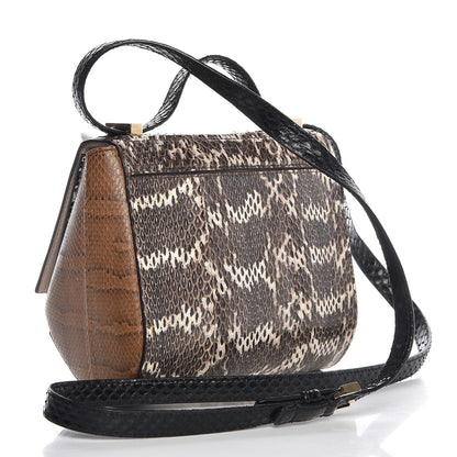 Givenchy Elaphe Mini Pandora Box Crossbody Bag Beige 3 of 7