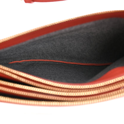 Celine Lambskin Large Trio Crossbody Bag Copper 7 of 14