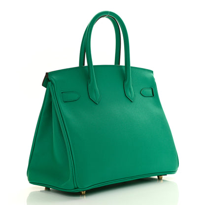 Hermes Epsom Birkin 30 Vert Jade 2 of 11