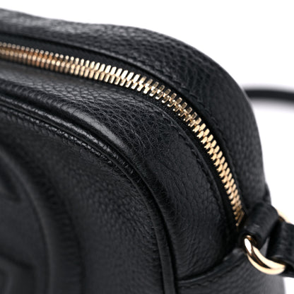 Gucci Pebbled Calfskin Small Soho Disco Bag Black 12 of 13