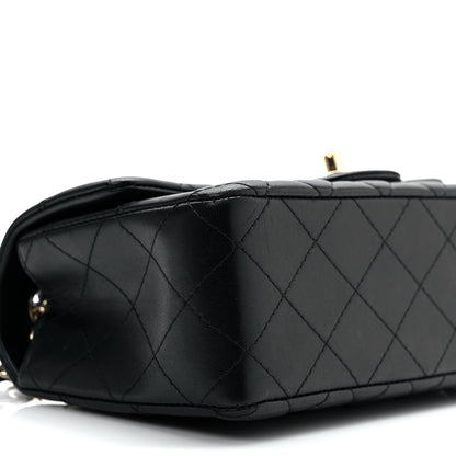 Chanel Lambskin Quilted Mini Rectangular Flap Black 8 of 9