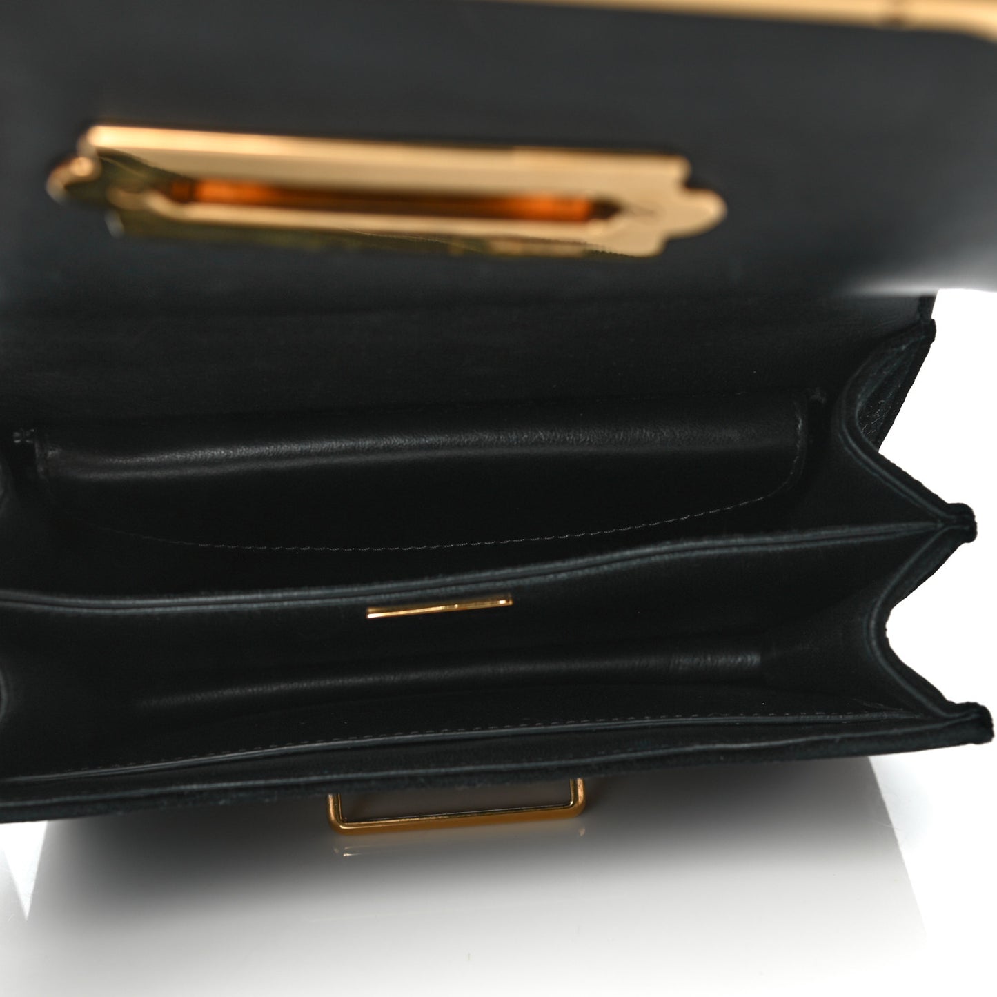 Velvet City Calfskin Cahier Bag Black