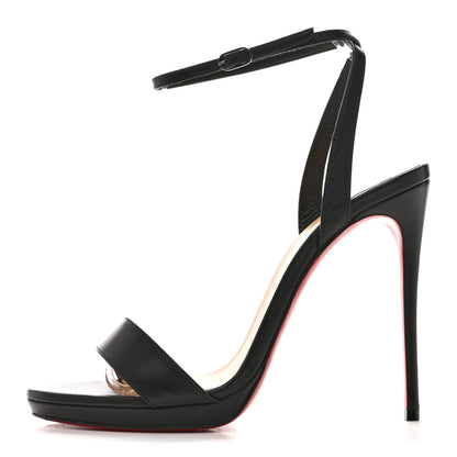 Christian Louboutin Nappa Loubi Queen 120 Pumps 37 Black 1 of 9