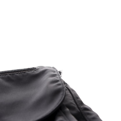 Prada Nylon Vela Messenger Bag Black 9 of 9