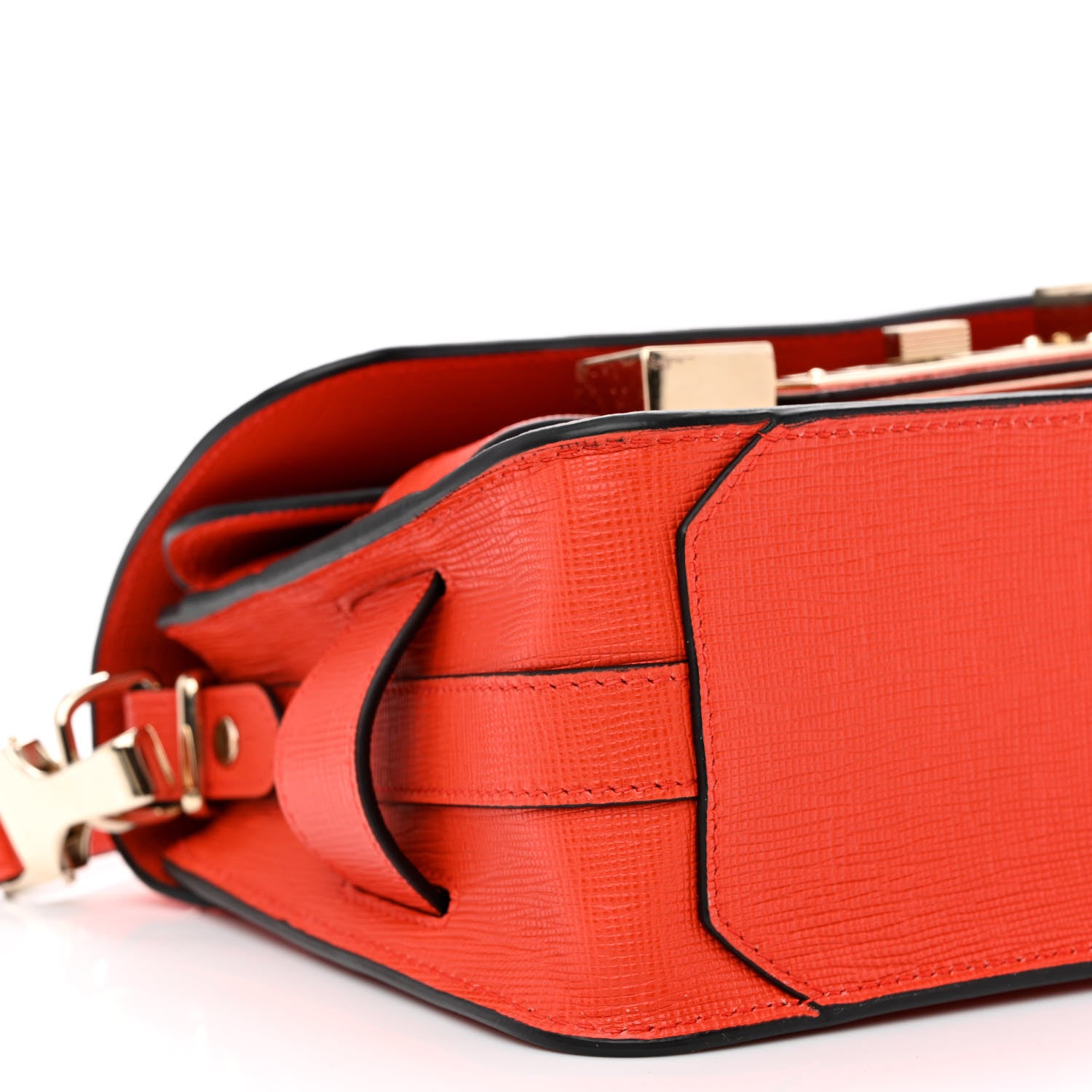 Proenza Schouler New Linosa Mini PS11 Classic Shoulder Bag Kappa Red 9 of 10