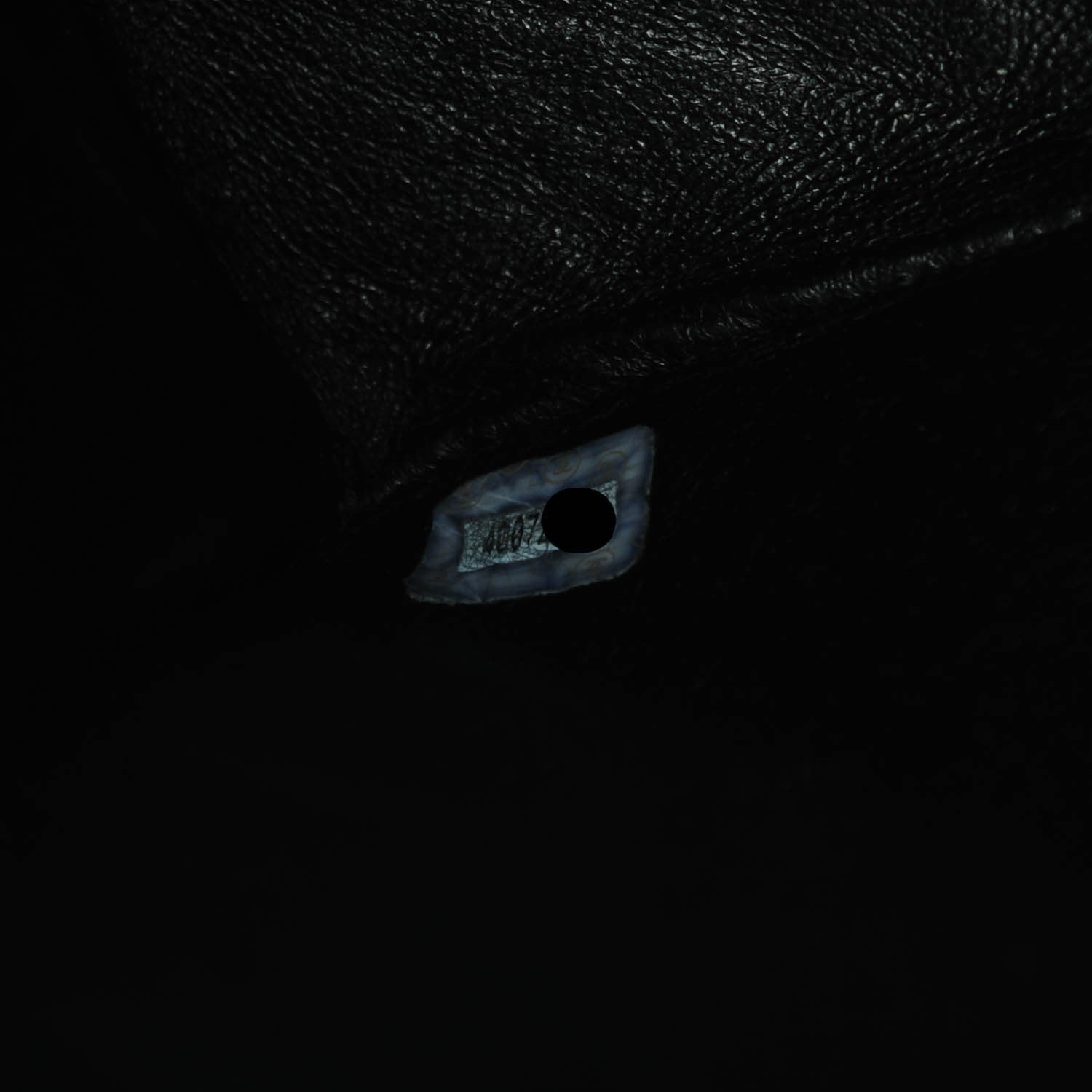 Chanel Lambskin Jumbo Shoulder Bag Black 6 of 8