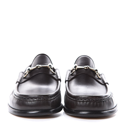 Gucci Calfskin Mens 1953 Horsebit Loafers 5.5 Marrone 2 of 8