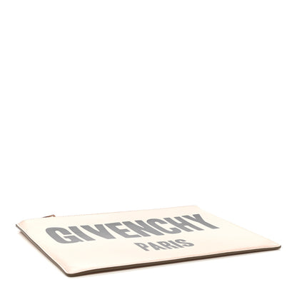 Givenchy Calfskin Logo Zip Pouch Pale Pink 4 of 8