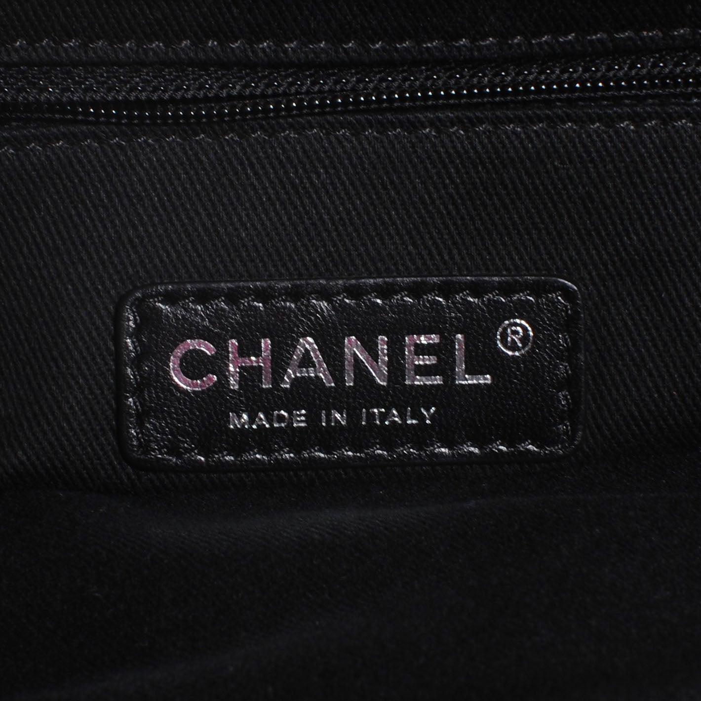 Chanel Iridescent Calfskin In The Mix Shopping Tote Grey 6 of 7