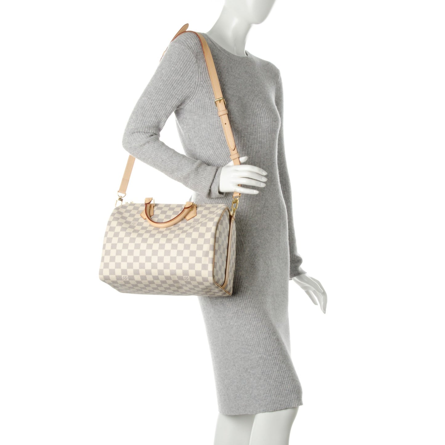Damier Azur Speedy Bandouliere 30