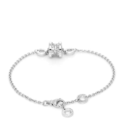 Bulgari 18K White Gold Diamond B.Zero1 Bracelet SM 3 of 6