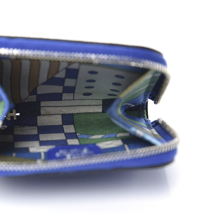 Hermes Epsom Silk'In Coin Purse Bleu Electrique 5 of 7