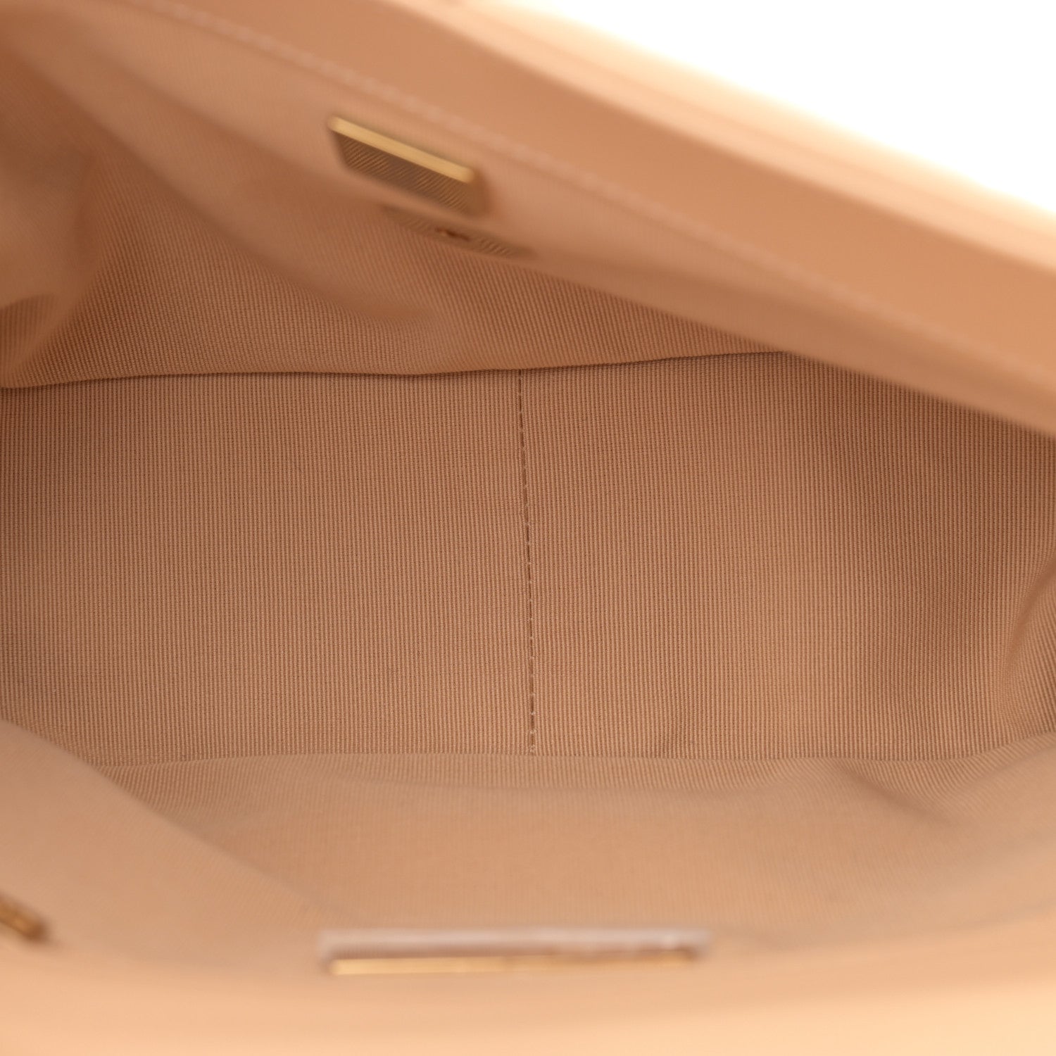Chanel Lambskin Quilted Medium Chanel 19 Flap Beige 5 of 11