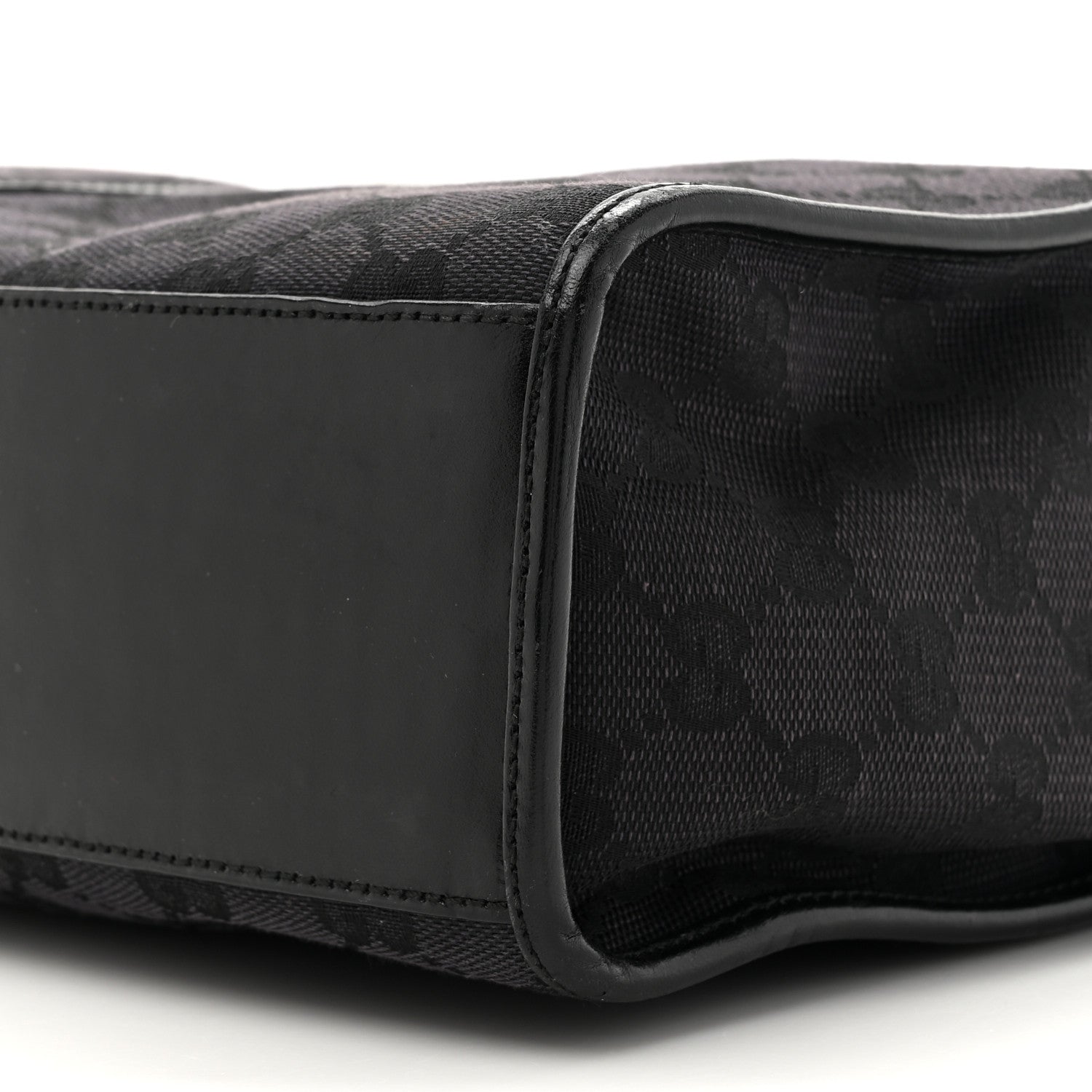 Gucci Monogram Bardot Bag Black Black 9 of 14