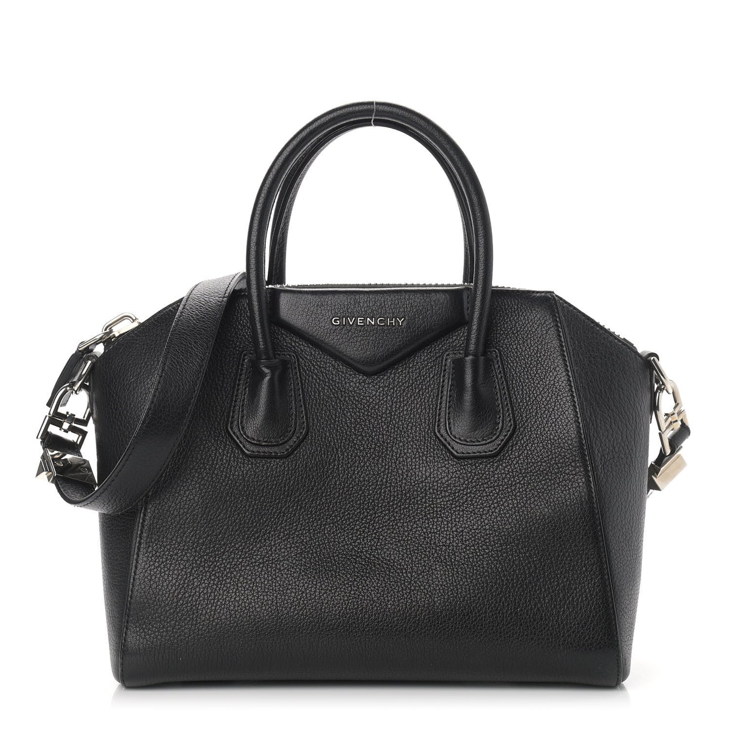 Sugar Goatskin Small Antigona Black
