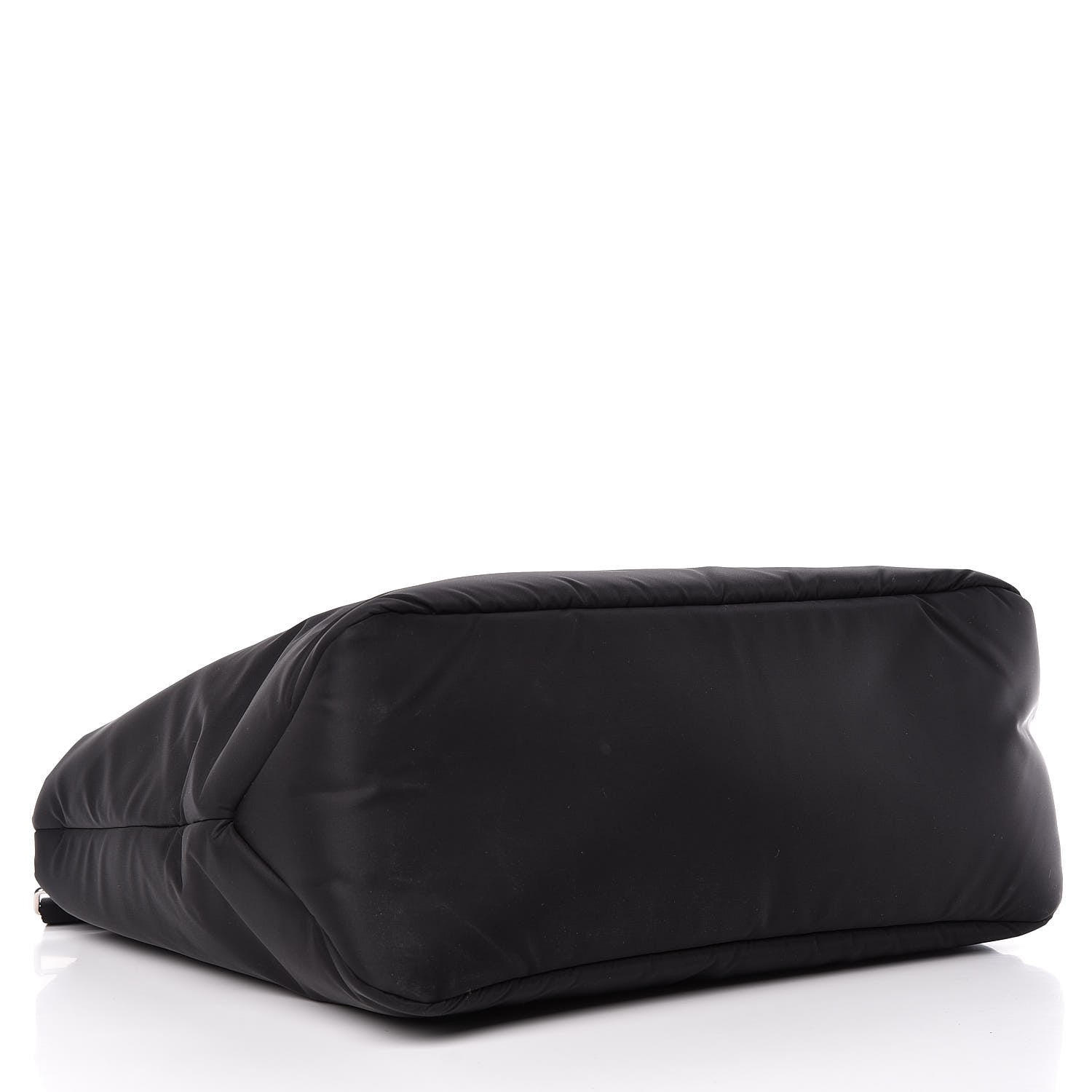 Prada Tessuto Nylon Vela Shopping Tote Black 4 of 10