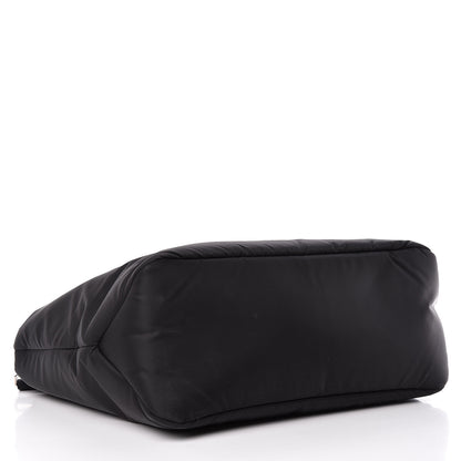 Prada Tessuto Nylon Vela Shopping Tote Black 4 of 10