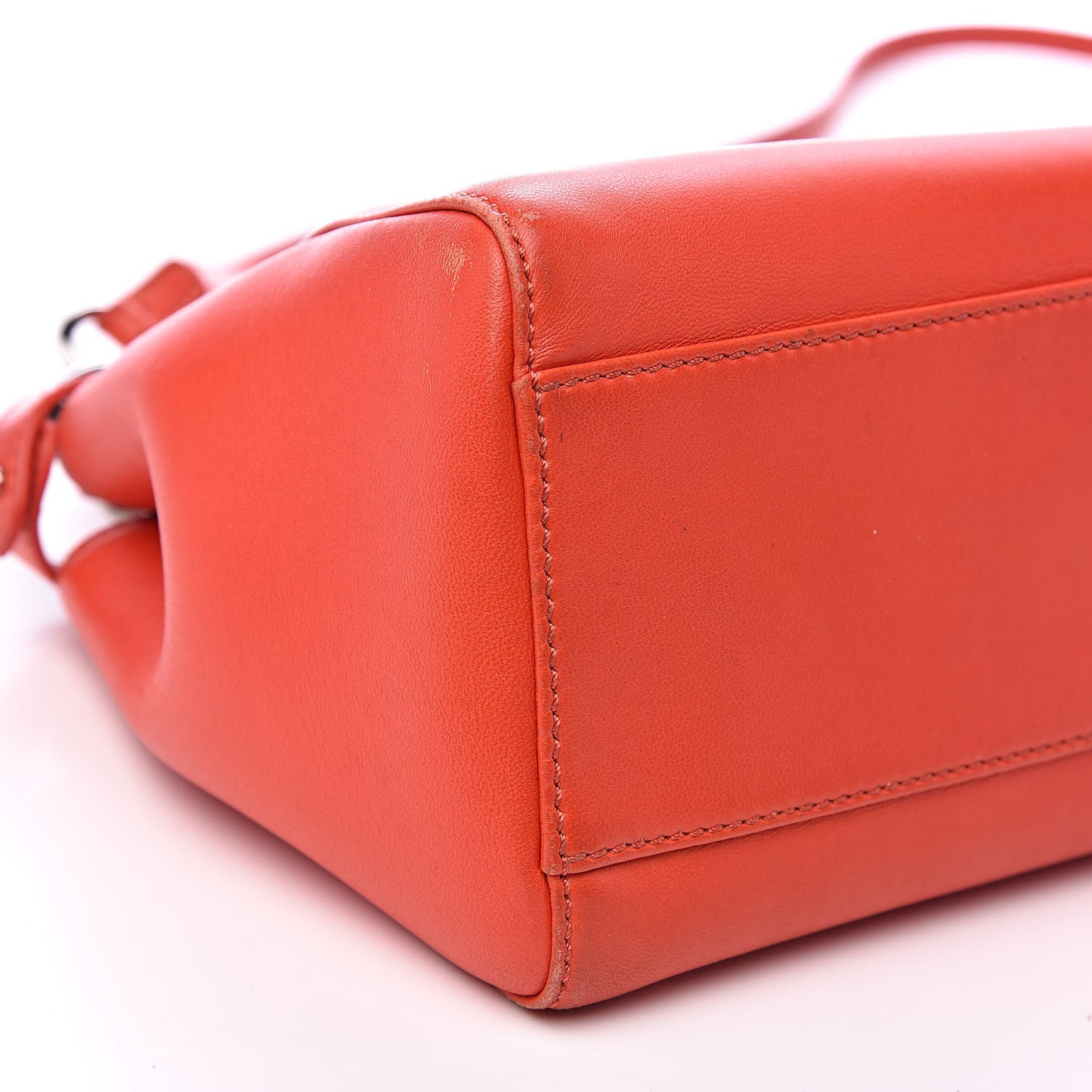 Nappa Mini Peekaboo Iconic Satchel Papavero