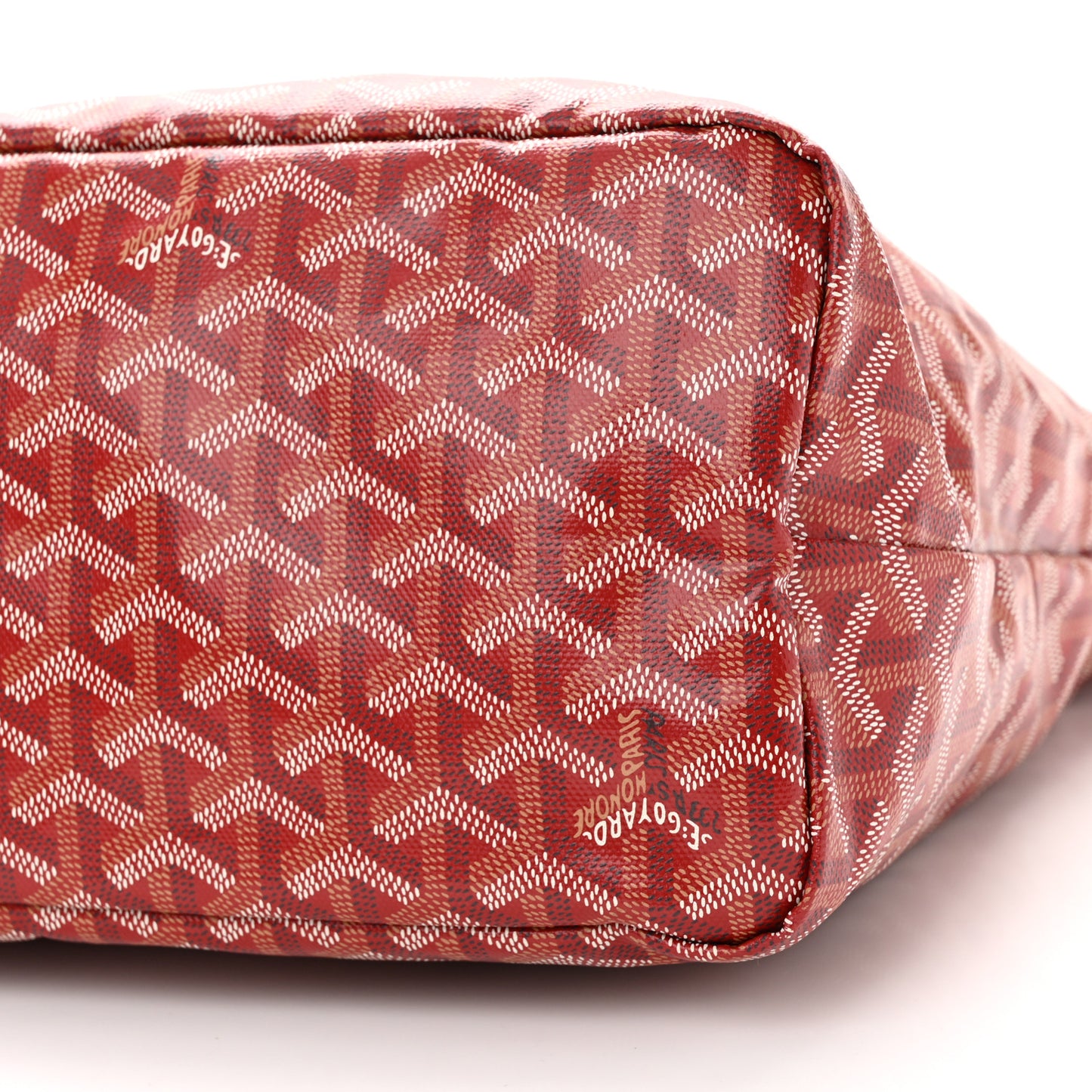 Goyardine Boheme Hobo Red