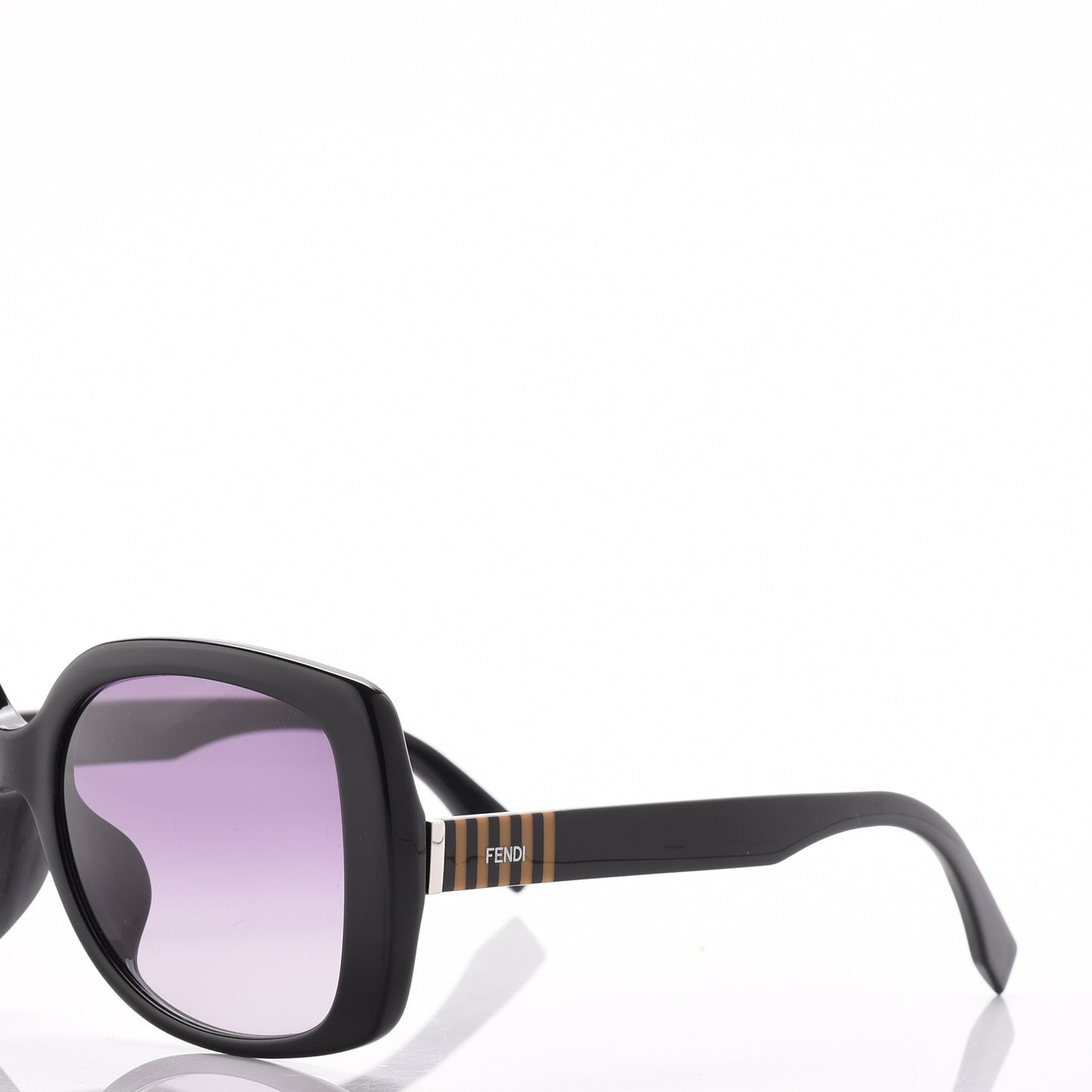 Oversized Square Sunglasses FF 0014/F/S Black