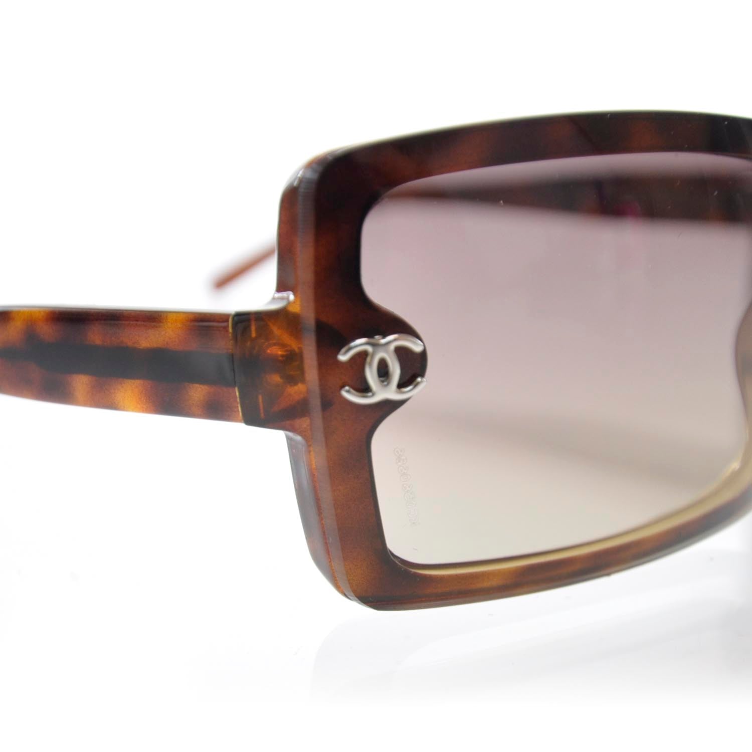 Chanel Tortoise Sunglasses 5065 6 of 7