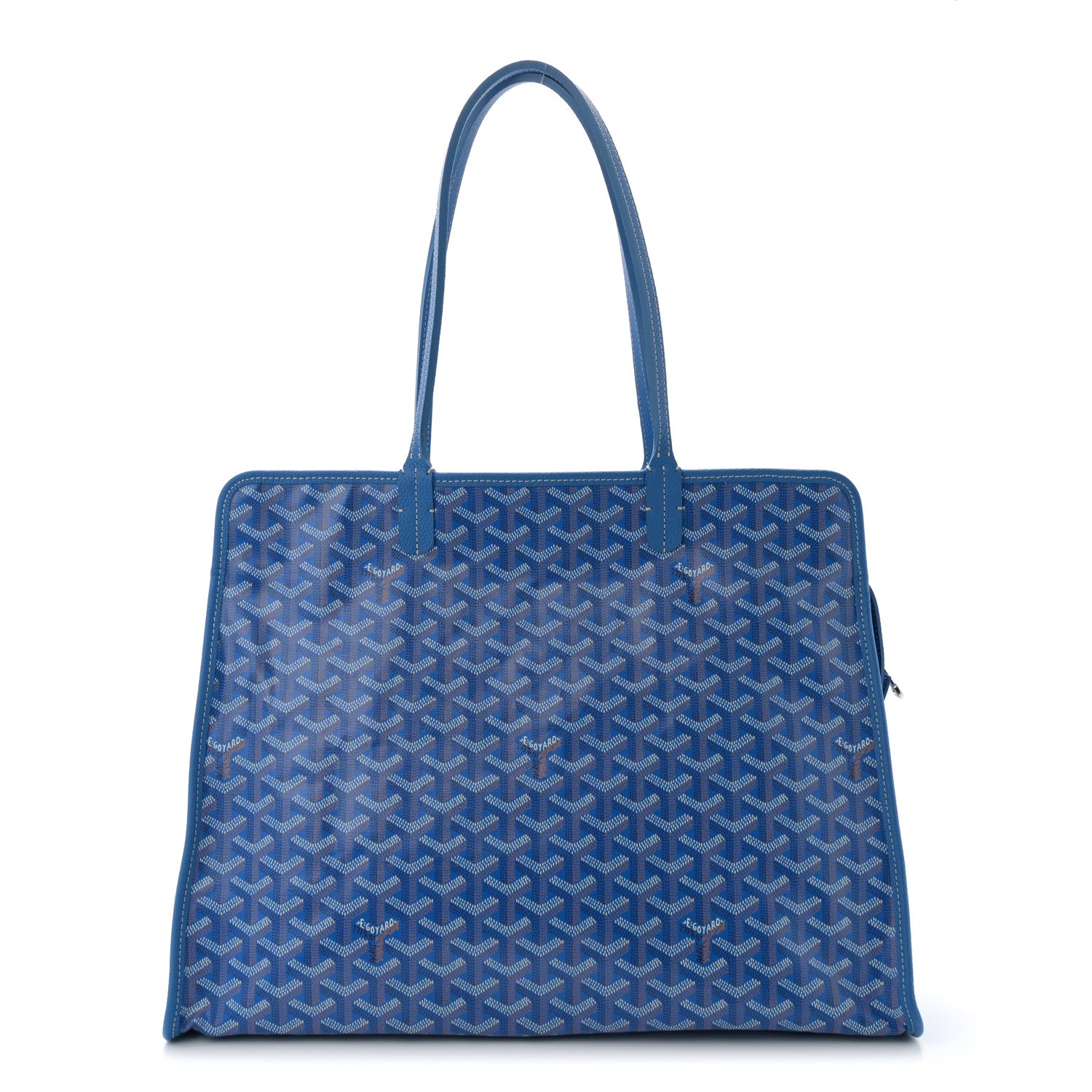 Goyard Goyardine Sac Hardy Pet Carrier PM Sky Blue 1 of 12