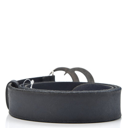 Gucci Cuoio Toscano Nickel Double Double G 40mm Belt 105 42 Blue 2 of 4