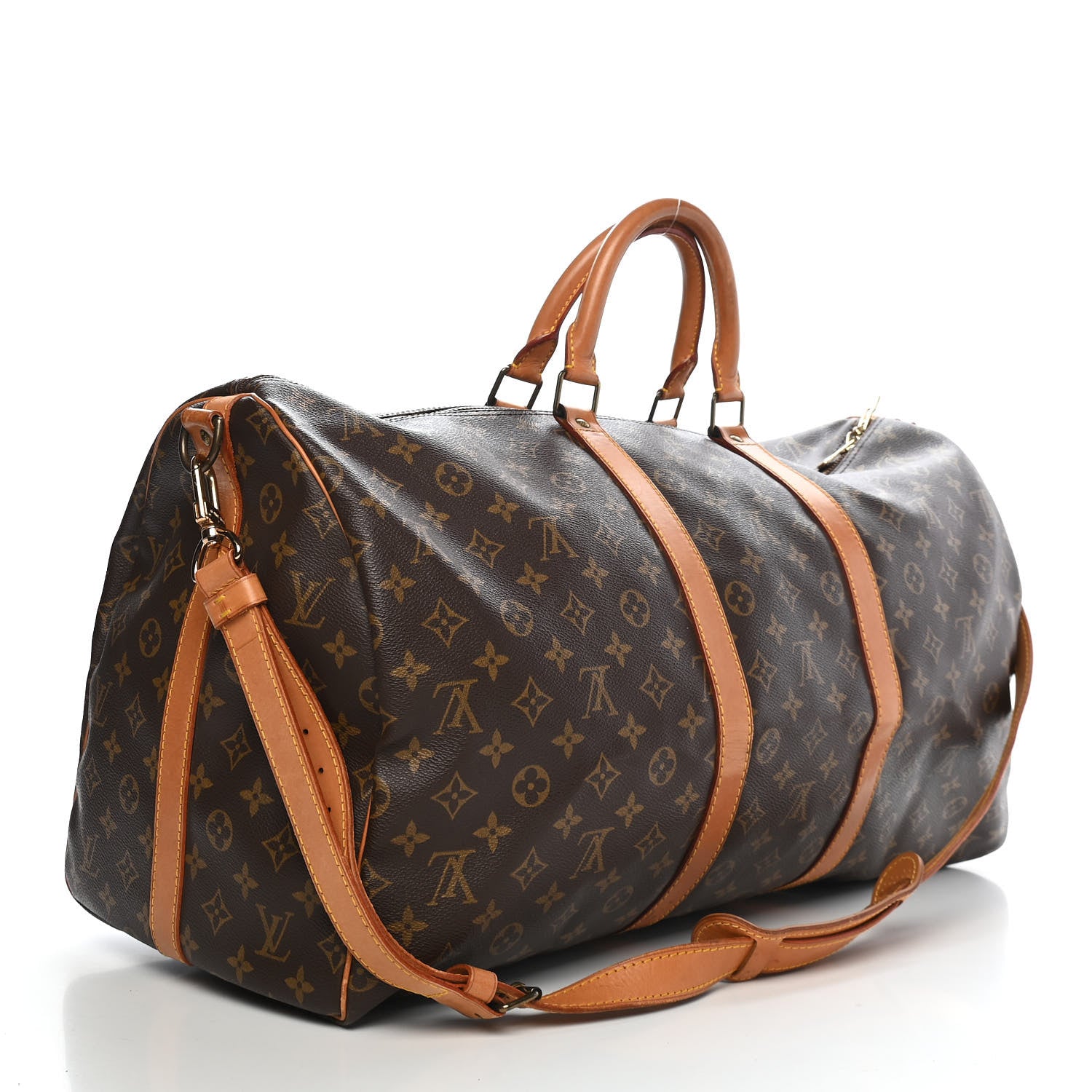 Louis Vuitton Monogram Keepall Bandouliere 55 4 of 13