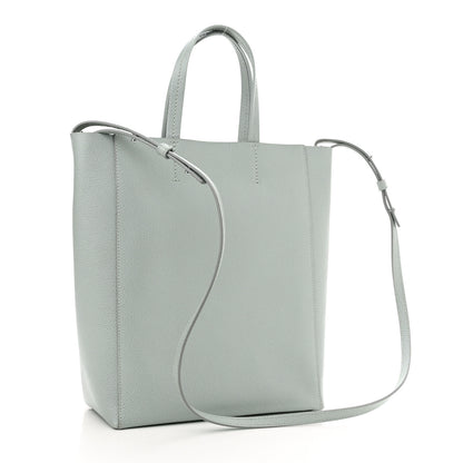 Celine Grained Calfskin Small Vertical Cabas Mineral 3 of 10