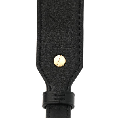 Louis Vuitton Reverse Monogram Bandouliere Shoulder Strap XL Black 4 of 5