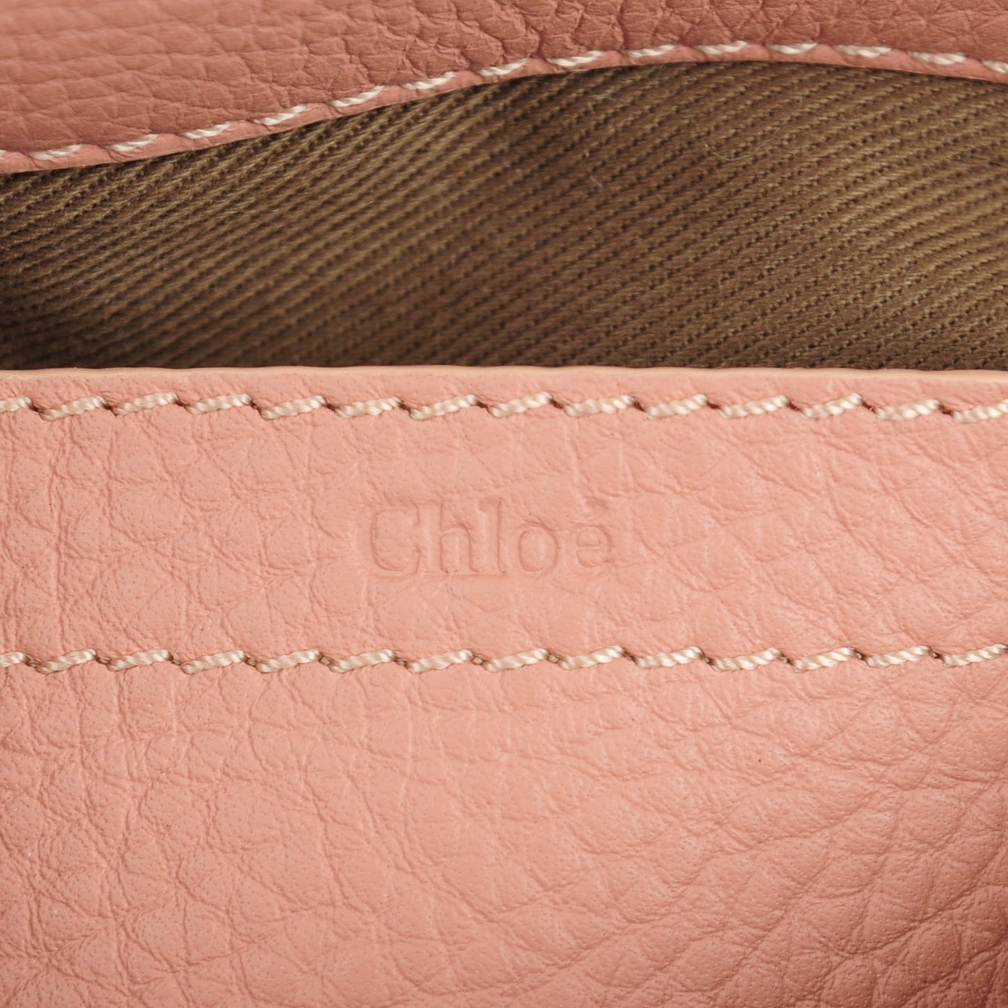 Grained Calfskin Small Marcie Saddle Bag Anemone Pink