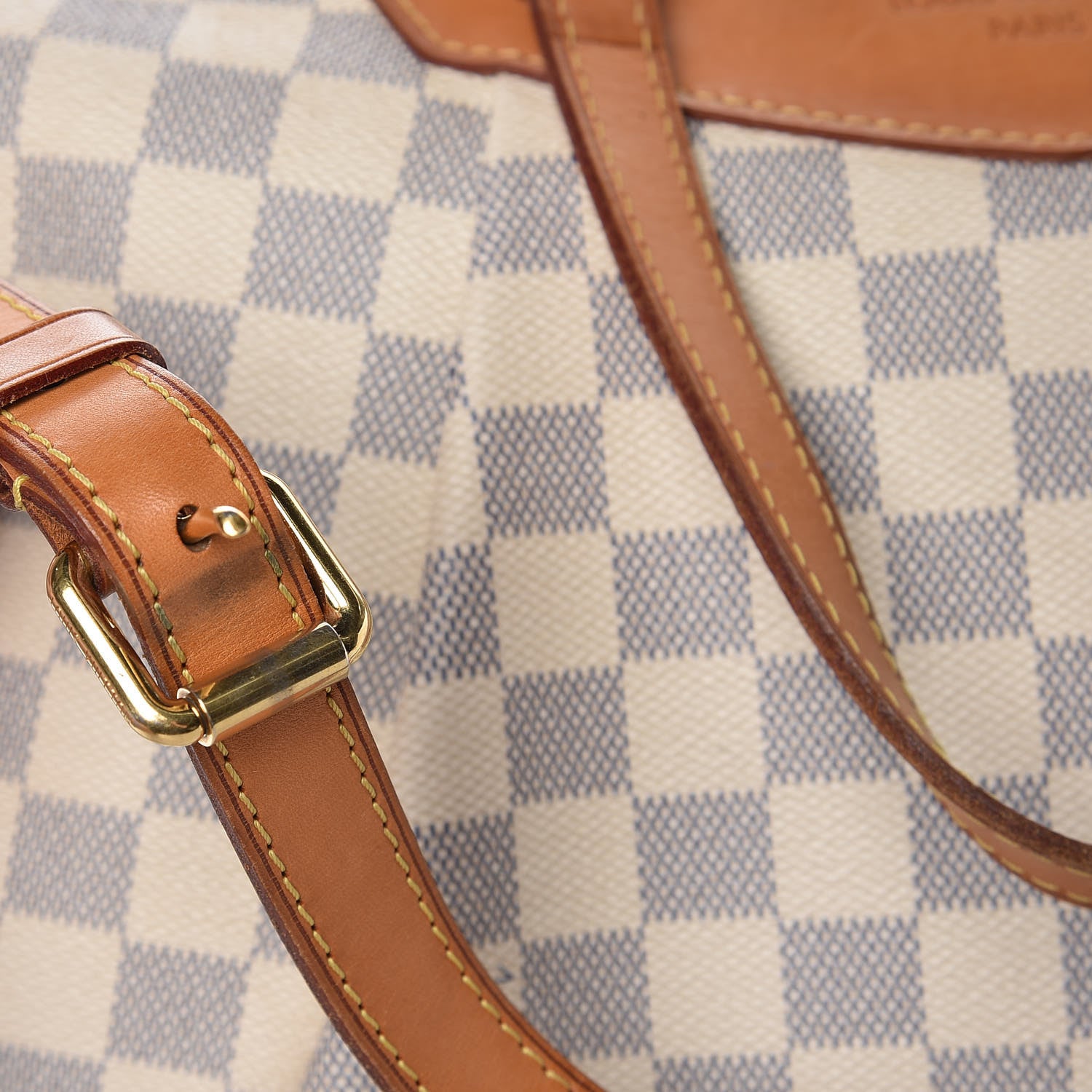 Louis Vuitton Damier Azur Siracusa GM 11 of 21