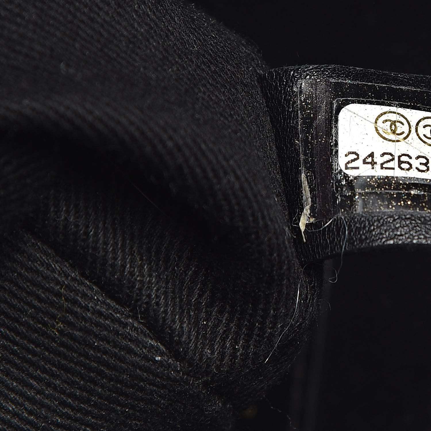 Chanel Sheepskin Caviar Quilted Daily Round Backpack Black 7 of 10