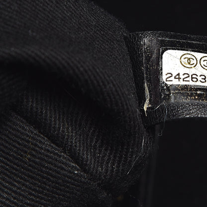 Chanel Sheepskin Caviar Quilted Daily Round Backpack Black 7 of 10