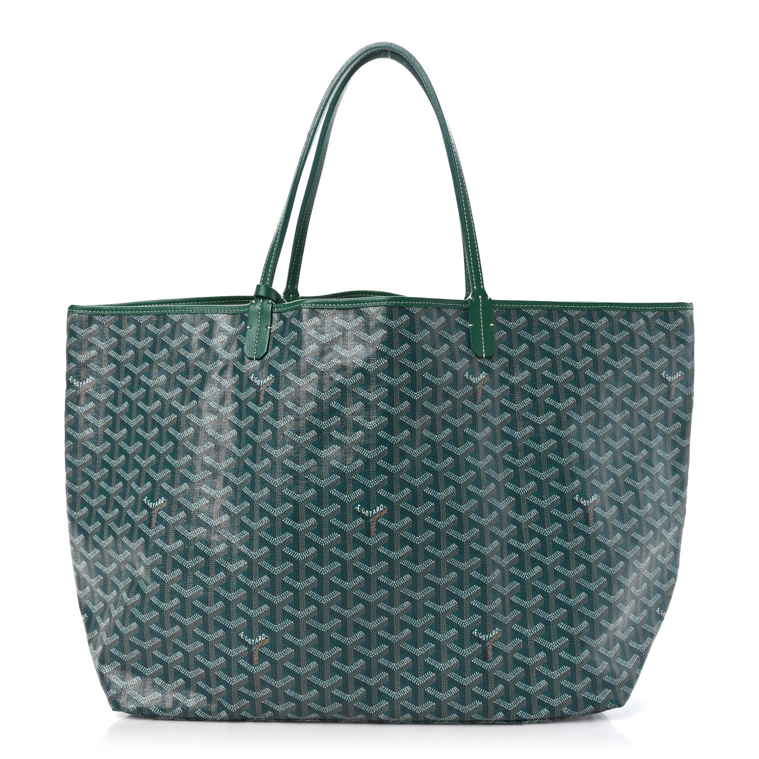 Goyard Goyardine Saint Louis GM Green 1 of 12