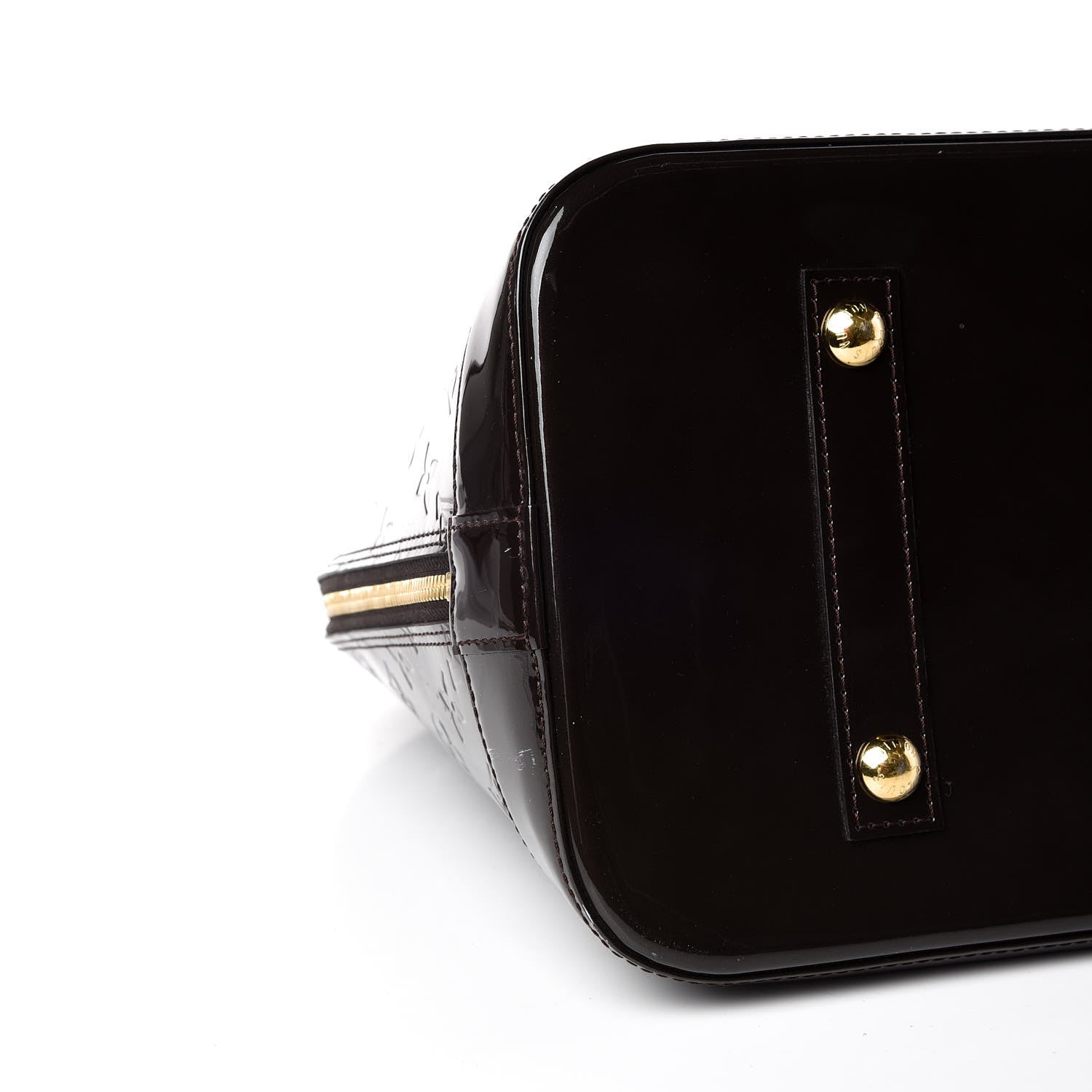 Louis Vuitton Vernis Alma GM Terre D'Ombre 5 of 9