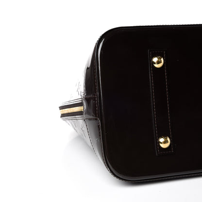 Louis Vuitton Vernis Alma GM Terre D'Ombre 5 of 9