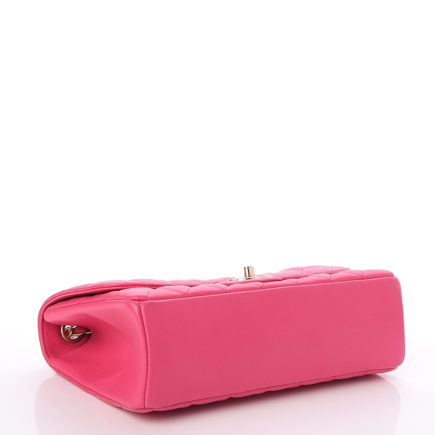 Chanel Lambskin Quilted Medium Mademoiselle Chic Flap Pink 4 of 7