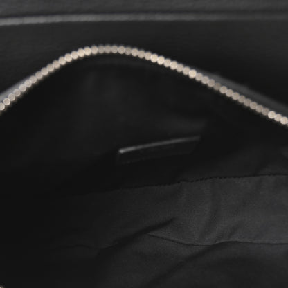 Christian Dior Grained Calfskin Kim Jones Saddle Bag Black 5 of 9